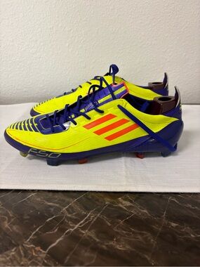 Adidas adizero TRX F50 Prime FG G40334 Yellow Soccer Cleats Mens Messi  Size 10